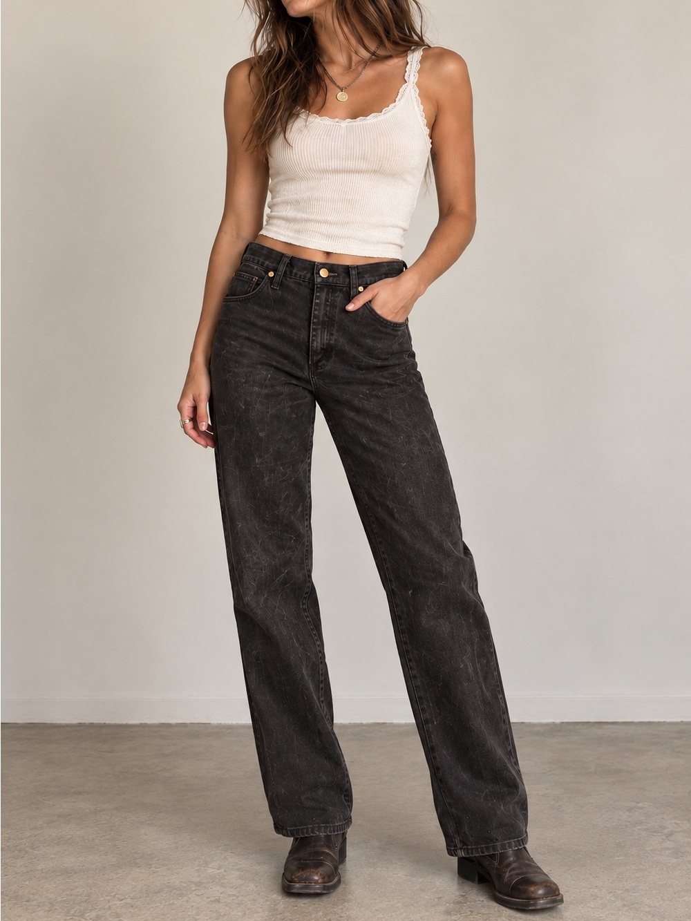 Wrangler - Classic Cowboy Straight Leg Jeans